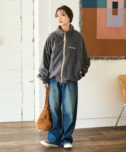 Columbia（コロンビア）の「限定展開 Columbia × FREAK'S STORE/コロンビア 別注W Imperial Park Jacket/ウィメンズ インペリアル パーク ジャケット（その他アウター・レディース・ベージュ/ブラック/チャコール・ﾌﾘ-）」の11枚目の写真