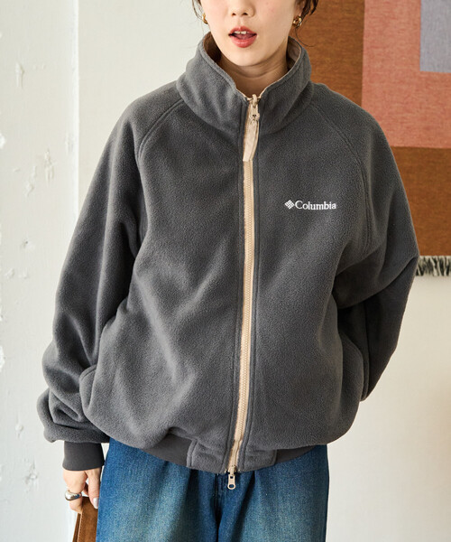 Columbia（コロンビア）の「限定展開 Columbia × FREAK'S STORE/コロンビア 別注W Imperial Park Jacket/ウィメンズ インペリアル パーク ジャケット（その他アウター・レディース・ベージュ/ブラック/チャコール・ﾌﾘ-）」の14枚目の写真