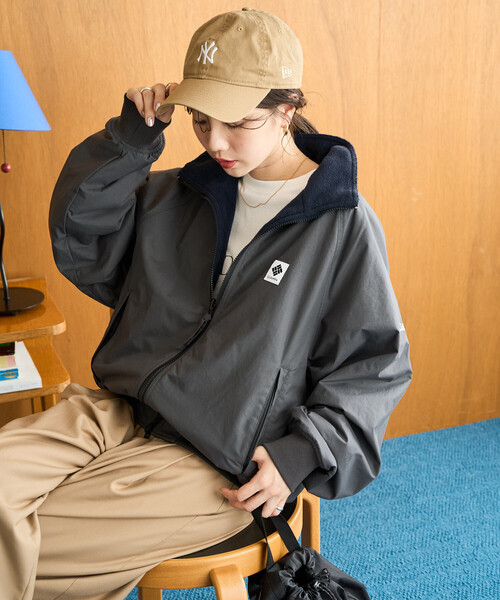 Columbia（コロンビア）の「限定展開 Columbia × FREAK'S STORE/コロンビア 別注W Imperial Park Jacket/ウィメンズ インペリアル パーク ジャケット（その他アウター・レディース・ベージュ/ブラック/チャコール・ﾌﾘ-）」の22枚目の写真