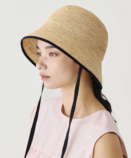 Bshop(ビショップ)の「mature ha. |〈別注〉ラフィア ハット WOMEN(ハット・レディース・Nat・ONE)」の11枚目の写真