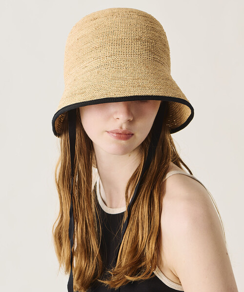 Bshop(ビショップ)の「mature ha. |〈別注〉ラフィア ハット WOMEN(ハット・レディース・Nat・ONE)」の15枚目の写真