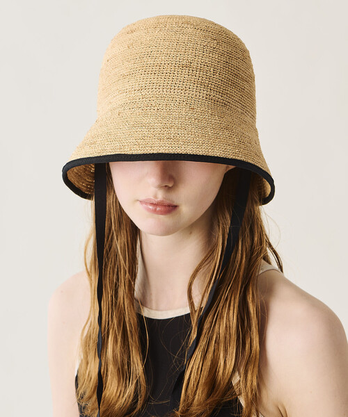Bshop(ビショップ)の「mature ha. |〈別注〉ラフィア ハット WOMEN(ハット・レディース・Nat・ONE)」の16枚目の写真