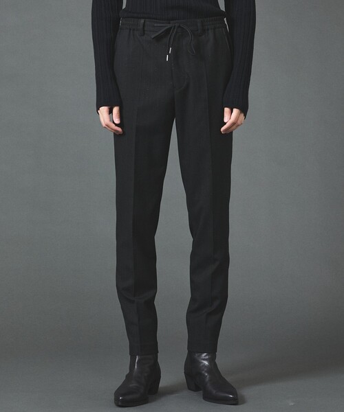 5351 POUR LES HOMMES(ゴーサンゴーイチプールオム)の「【セットアップ対応】ルレックス ストライプ テーパードスラックス(スラックス・メンズ・グレー/ブラック・44/46/48/50)」の4枚目の写真