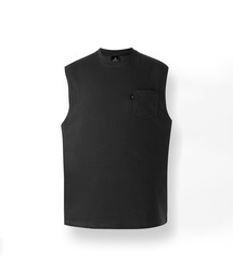 BLACK MAMBA（ブラックマンバ）の「BLACKMAMBA ポケット袖なしタンクトップ (3色)（Tシャツ/カットソー）」
