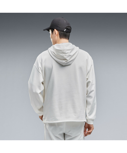 PUMA（プーマ）の「PUMA プーマ メンズ トレーニング ニット フーディ（パーカー・メンズ・ブラック/モスグリーン・SMALL/MEDIUM/XX-LARGE/X-LARGE/LARGE）」の3枚目の写真