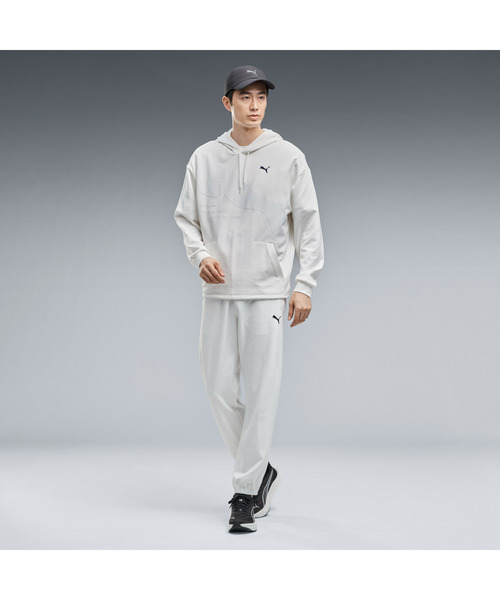 PUMA（プーマ）の「PUMA プーマ メンズ トレーニング ニット フーディ（パーカー・メンズ・ブラック/モスグリーン・SMALL/MEDIUM/XX-LARGE/X-LARGE/LARGE）」の4枚目の写真