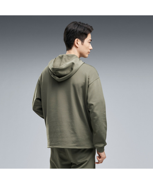 PUMA（プーマ）の「PUMA プーマ メンズ トレーニング ニット フーディ（パーカー・メンズ・ブラック/モスグリーン・SMALL/MEDIUM/XX-LARGE/X-LARGE/LARGE）」の13枚目の写真