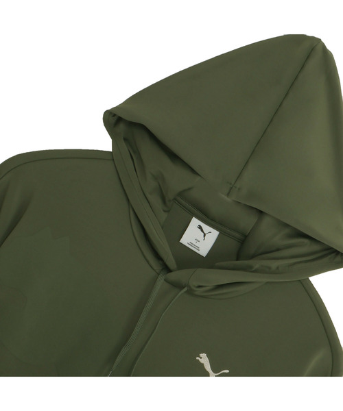PUMA（プーマ）の「PUMA プーマ メンズ トレーニング ニット フーディ（パーカー・メンズ・ブラック/モスグリーン・SMALL/MEDIUM/XX-LARGE/X-LARGE/LARGE）」の19枚目の写真