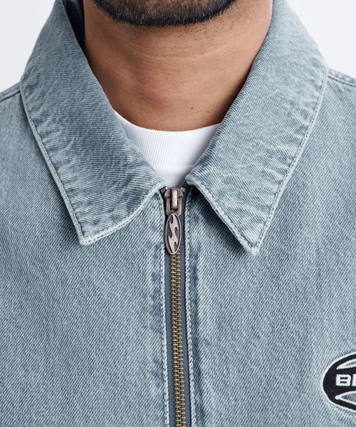 BILLABONG（ビラボン）の「BILLABONG メンズ PUMP DENIM JACKET ジャケット 【2026年秋冬モデル】/ビラボンデニムブルゾン（ブルゾン・メンズ・ブルー系その他・MEDIUM/LARGE/X-LARGE）」の7枚目の写真