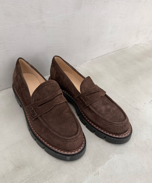 Spick & Span(スピックアンドスパン)の「《新色有り / 追加》CORSO ROMA 9 / コルソローマノーヴェ ローファー(ローファー・レディース・キャメル/ブラック・38/37/36)」の5枚目の写真