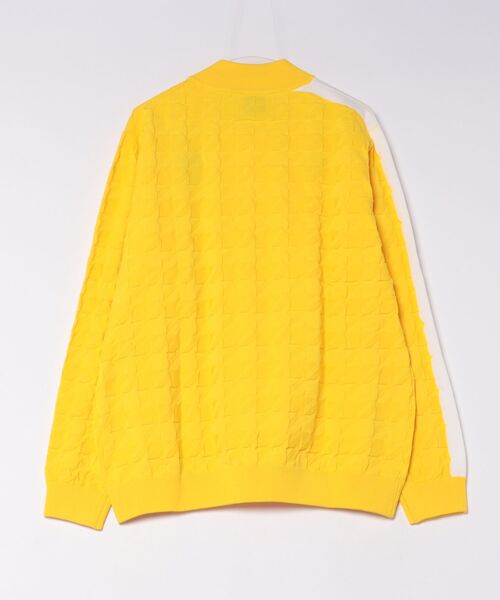 Kappa（カッパ）の「ハーフジップニット（ニット/セーター・メンズ・イエロー/ブラック・LARGE/XX-LARGE/X-LARGE/MEDIUM）」の3枚目の写真
