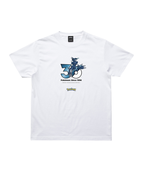 ZOZOSPOT(ゾゾスポット)の「Pokemon 30th Anniversary 1025 T-shirt 「ディアルガ(オリジンフォルム)」(Tシャツ/カットソー・レディース・ホワイト・SMALL/MEDIUM/LARGE/X-LARGE/XX-LARGE/XXX-LARGE/100cm/110cm/120cm/130cm/140cm/150cm/160cm)」の1枚目の写真