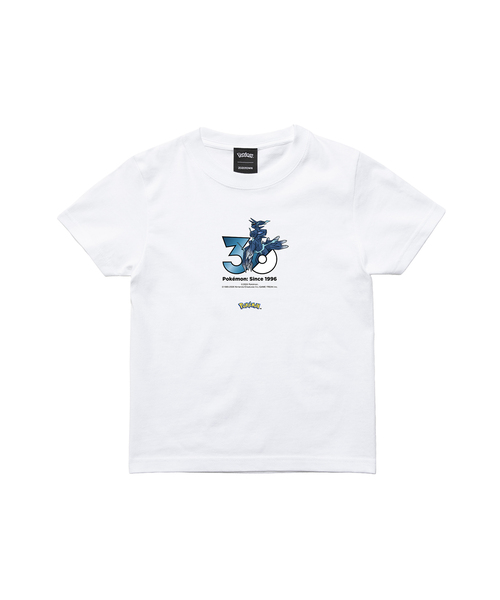 ZOZOSPOT(ゾゾスポット)の「Pokemon 30th Anniversary 1025 T-shirt 「ディアルガ(オリジンフォルム)」(Tシャツ/カットソー・レディース・ホワイト・SMALL/MEDIUM/LARGE/X-LARGE/XX-LARGE/XXX-LARGE/100cm/110cm/120cm/130cm/140cm/150cm/160cm)」の2枚目の写真