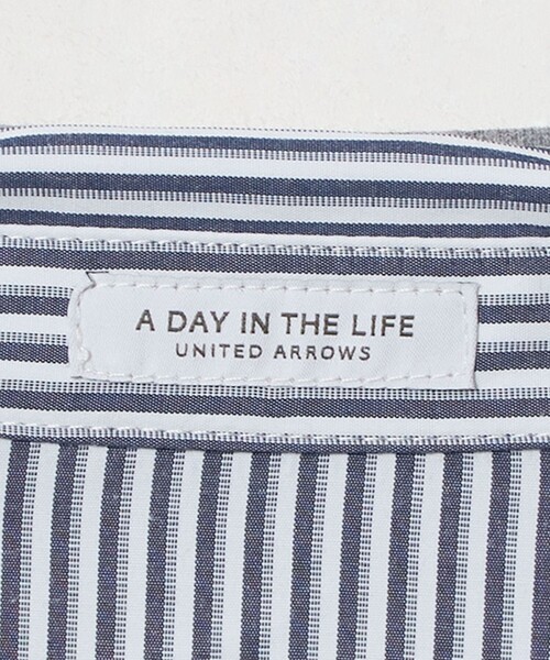 A DAY IN THE LIFE UNITED ARROWS(アデイインザライフユナイテッドアローズ)の「スウェット スキッパーベスト+シャツワンピース ‐セットアイテム‐<A DAY IN THE LIFE>(ワンピース・レディース・ブラウン系/グレー系・FREE)」の9枚目の写真