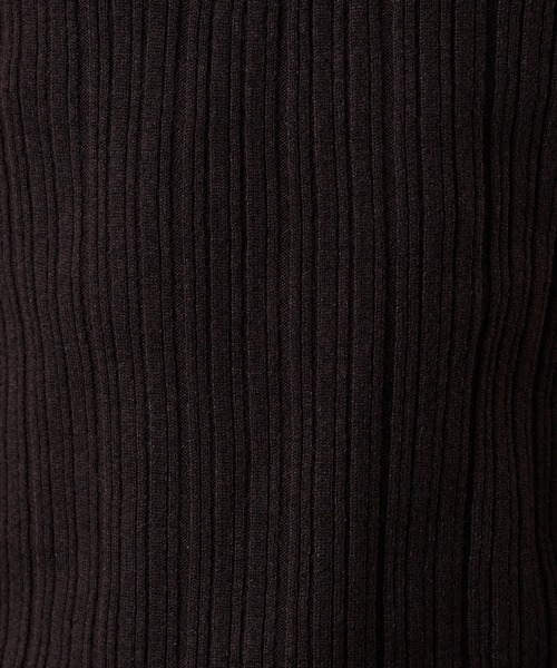 Adoon plain（アドーンプレーン）の「Snap Button Rib Henry Neck Knit / スナップボタンリブヘンリーネックニット（ニット/セーター・メンズ・アイボリー/チャコールグレー/ブラウン/ライトグレー/ブラック/ボルドー/ブルー/オリーブ・LARGE/SMALL/MEDIUM）」の13枚目の写真