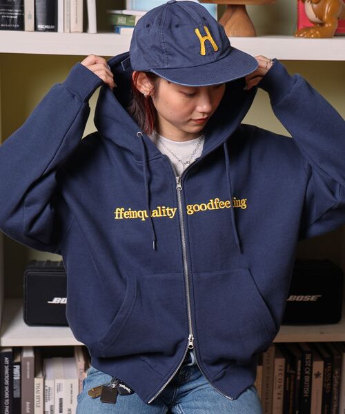 FFEIN(フェイン)の「お気に入り数2万人突破【FFEIN(フェイン)】センター3D刺繍立体フードZIPパーカー / パーカー 裏起毛 ヘビーウエイト ジップ フーディ ダブルジップ(パーカー・メンズ・グレー/ブラウン/ブラック/ネイビー/アッシュグレー/バーガンディー・SMALL/MEDIUM/LARGE)」の5枚目の写真