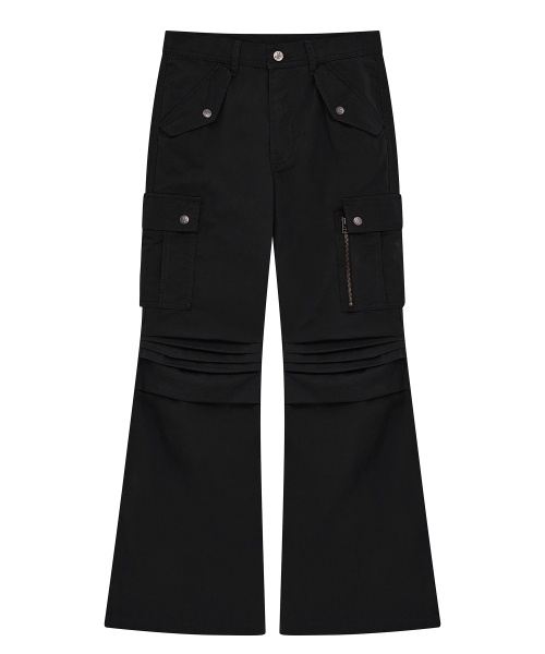 Midnight Move(ミッドナイトムーブ)の「エスエイチ ブーツカットパンツ(ブラック)(その他パンツ・レディース・その他・SMALL/MEDIUM)」の2枚目の写真