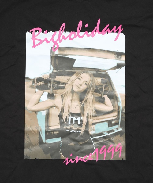 TMT(ティーエムティー)の「COTTON T-SHIRTS(skate)(Tシャツ/カットソー・メンズ・ブラック・MEDIUM/LARGE/XX-LARGE)」の4枚目の写真