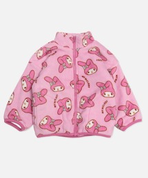 sanrio（サンリオ）の「〈サンリオ〉キャラクター ふわふわ総柄マイクロフリース ジャケット（ブルゾン）」
