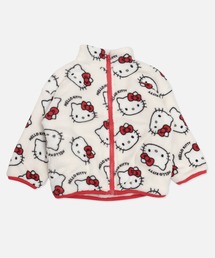 sanrio（サンリオ）の「〈サンリオ〉キャラクター ふわふわ総柄マイクロフリース ジャケット（ブルゾン）」