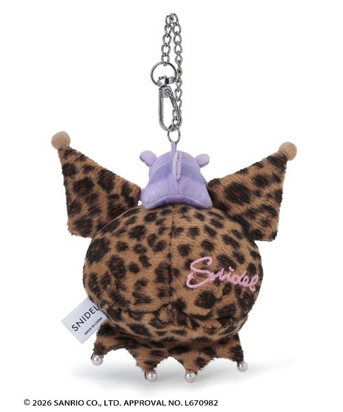 SNIDEL(スナイデル)の「【クロミ】ぬいぐるみチャーム付きバッグ(ショルダーバッグ・レディース・ブラウン/ラベンダー/アイボリー/ブラック・F)」の16枚目の写真