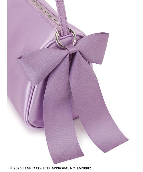 SNIDEL(スナイデル)の「【クロミ】ぬいぐるみチャーム付きバッグ(ショルダーバッグ・レディース・ブラウン/ラベンダー/アイボリー/ブラック・F)」の8枚目の写真