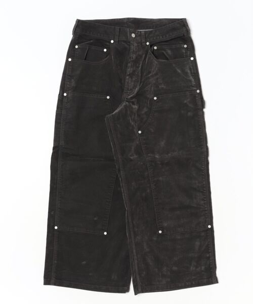 DANKE SCHON(ダンケシェーン)の「DankeSchon/ダンケシェーン/BIOBALL FLOCKY DENIM W-KNEE(デニムパンツ・レディース・チャコールグレー/ブラック・M/L)」の1枚目の写真