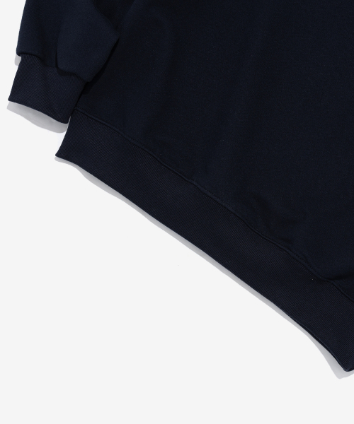 TAILOR STUDIO（テーラースタジオ）の「[ライトコットン] テリーカレッジスウェット (ネイビー)（スウェット・メンズ・その他・SMALL/MEDIUM/LARGE/X-LARGE）」の5枚目の写真