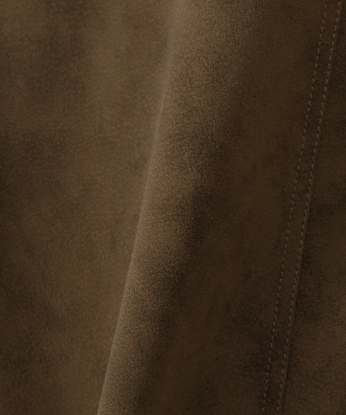 NONBLANK(ノンブランク)の「フェイクスエードジップアップジャケット_ブラウン(ブルゾン・メンズ・その他・LARGE/MEDIUM/X-LARGE)」の11枚目の写真
