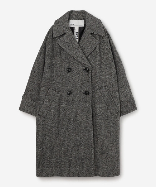 TICCA（ティッカ）の「【TICCA/ティッカ】チェックテントコート
