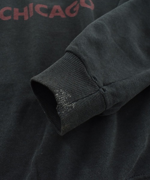 HANES(ヘインズ)の「【USED】80’s~ Hanes “Hard Rock Cafe/CHICAGO” ロゴ スウェット(スウェット・メンズ・ブラック・LARGE)」の3枚目の写真