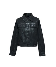 Jent Louis（ジェントルイス）の「Resin Coated Denim Jacket / レジンコーティッドデニムジャケット（デニムジャケット）」