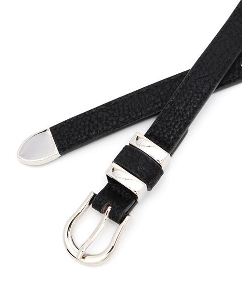 VENCEEXCHANGE（ヴァンスエクスチェンジ）の「シルバーループベルト            （ベルト・レディース・ホワイト/ブラウン/ブラック・FREE）」の4枚目の写真