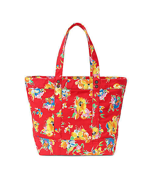 POLO RALPH LAUREN（ポロ ラルフ ローレン）の「Big Pony キャンバス トート（トートバッグ・レディース・レッド系その他・ONE SIZE）」の2枚目の写真