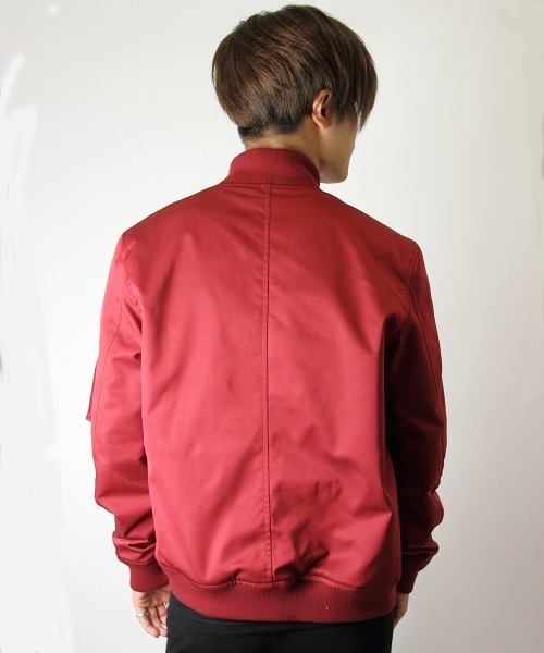 JACKROSE（ジャックローズ）の「リバーシブルMA-1（MA-1・メンズ・ブラック/カーキ・L/M/XL）」の6枚目の写真