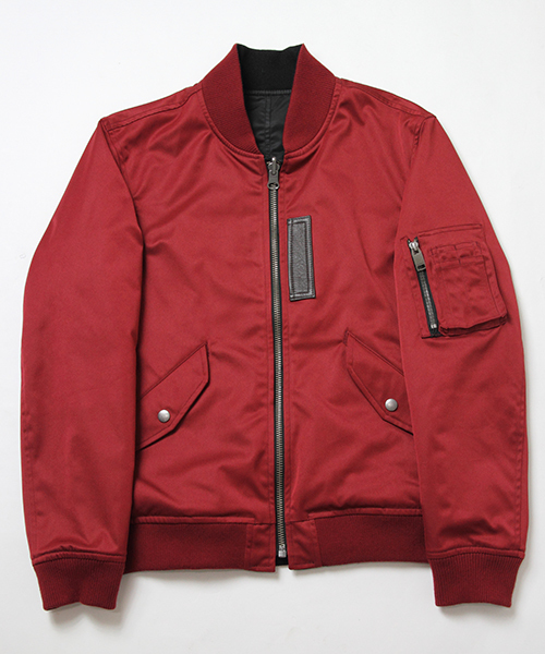 JACKROSE（ジャックローズ）の「リバーシブルMA-1（MA-1・メンズ・ブラック/カーキ・L/M/XL）」の11枚目の写真