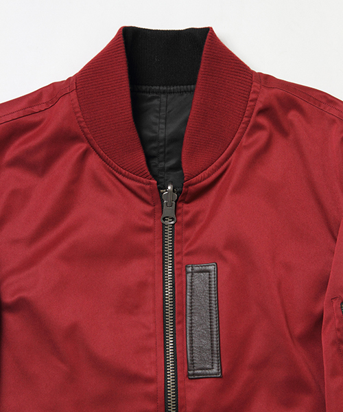JACKROSE（ジャックローズ）の「リバーシブルMA-1（MA-1・メンズ・ブラック/カーキ・L/M/XL）」の12枚目の写真