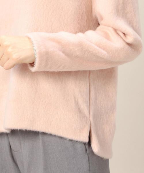 BEAUTY&YOUTH UNITED ARROWS（ビューティーアンドユースユナイテッドアローズ）の「BY ビーバーボートネックワイドプルオーバー◆（Tシャツ/カットソー・レディース・ライトグレー/ナチュラル/ライトピンク/オレンジ系その他・FREE）」の14枚目の写真