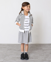 BRANSHES | シンプルミニ裏毛長袖パーカー(パーカー)