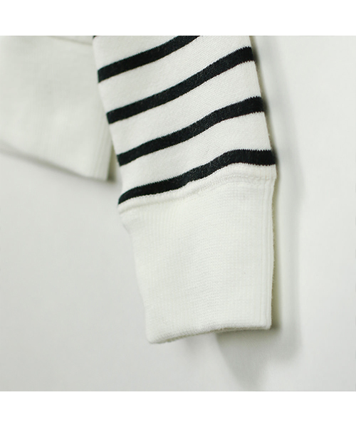 BRANSHES（ブランシェス）の「シンプルミニ裏毛長袖パーカー（パーカー・キッズ・ブラック/杢グレー・90cm/120cm/130cm/100cm/150cm/80ｃｍ/140cm/110cm）」の6枚目の写真