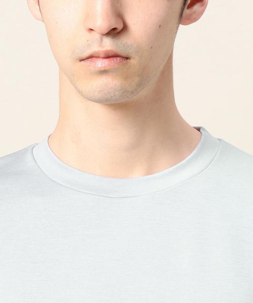 BEAUTY&YOUTH UNITED ARROWS（ビューティーアンドユースユナイテッドアローズ）の「BY ポンチ ワイドフォルム カットソー -MADE IN JAPAN- ： ◆（Tシャツ/カットソー・メンズ・ライトグレー/レッド/ライム/ロイヤルブルー・LARGE/SMALL/X-LARGE/MEDIUM）」の9枚目の写真