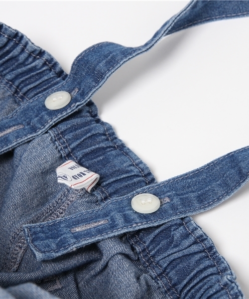 LBC（エルビーシー）の「セパレートサロペット                    （サロペット/オーバーオール・レディース・ブルー系その他/ライトブルー・MEDIUM/SMALL/LARGE）」の11枚目の写真