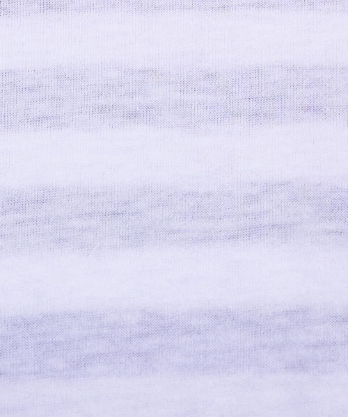 8(eight)(エイト)の「ロング丈 半袖 Tシャツ ボーダー タンクトップ付き(タンクトップ・メンズ・グレー/ブラック/ホワイト・MEDIUM/LARGE)」の16枚目の写真