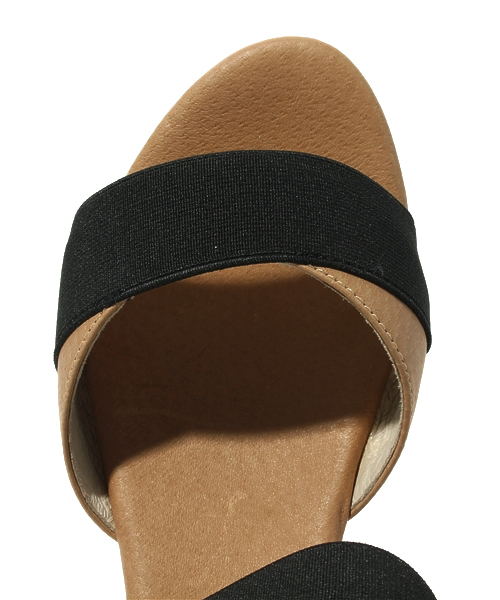 BEAMS LIGHTS Women's（ビームスライツ ウィメンズ）の「○BEAMS LIGHTS / ウッドウェッジサンダル（サンダル・レディース・グレー/ブラック/ベージュ/ブラック系その他・36/37/38/38.5）」の8枚目の写真