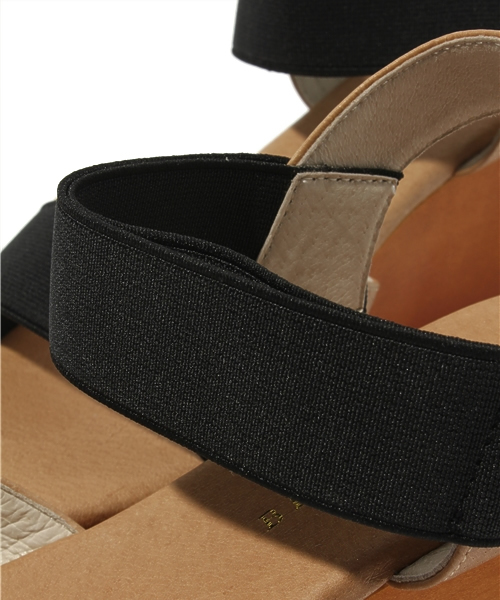 BEAMS LIGHTS Women's（ビームスライツ ウィメンズ）の「○BEAMS LIGHTS / ウッドウェッジサンダル（サンダル・レディース・グレー/ブラック/ベージュ/ブラック系その他・36/37/38/38.5）」の11枚目の写真