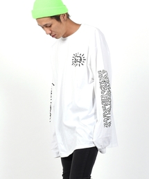 SHIPS JET BLUE | SHIPS JET BLUE: Keith Haring グラフィックTシャツ2(Tシャツ/カットソー)