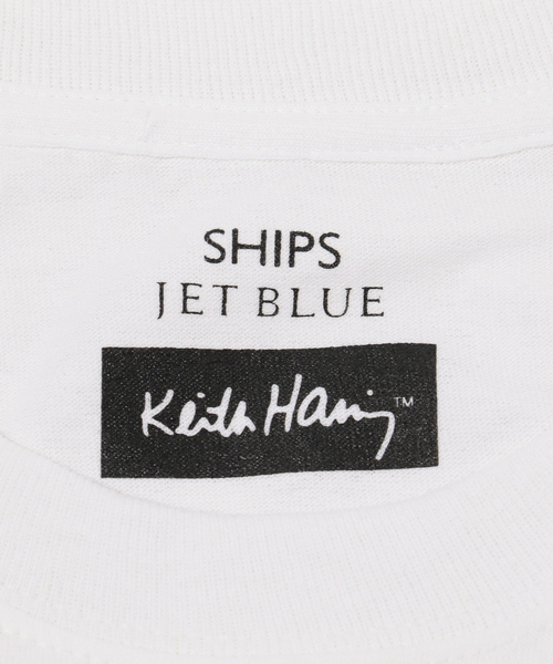 SHIPS JET BLUE（シップスジェットブルー）の「SHIPS JET BLUE: Keith Haring グラフィックTシャツ2（Tシャツ/カットソー・メンズ・オフホワイト・SMALL/X-LARGE）」の11枚目の写真