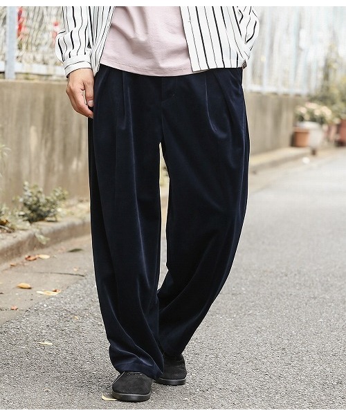 Junred ジュンレッド の ベロアコールワイドパンツ その他パンツ Wear Junred ジュンレッド の ベロアコールワイドパンツ その他パンツ Wear