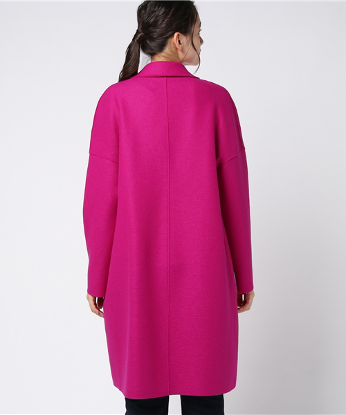 HARRIS WHARF LONDON ピンク オーバーサイズコート HARRIS WHARF LONDON（ハリスワーフロンドン）の「HARRIS WHARF LONDON