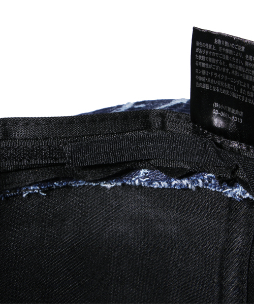 ８(eight)（エイト）の「デニム ツバ広 中折れ ハット クラッシュ（ハット・メンズ・インディゴブルー・FREE）」の5枚目の写真